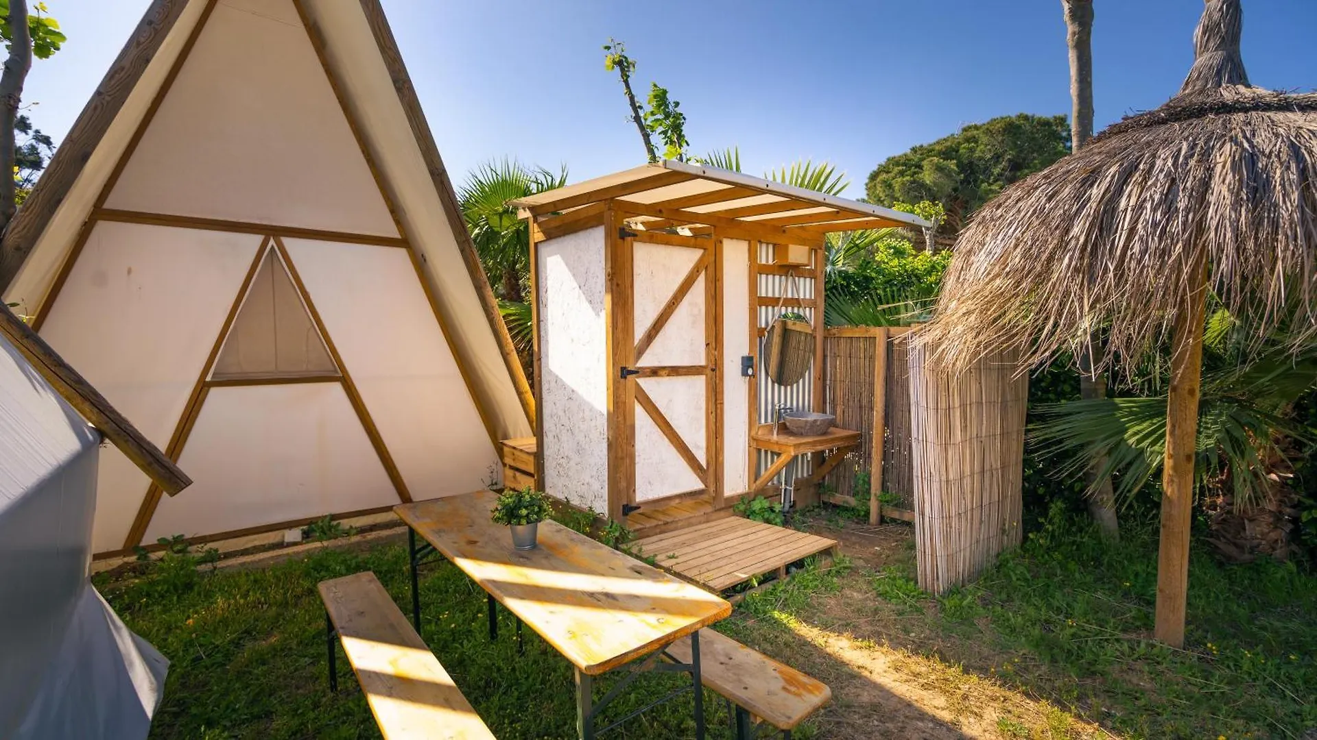 Luxe tent Kampaoh Tarifa Hotel