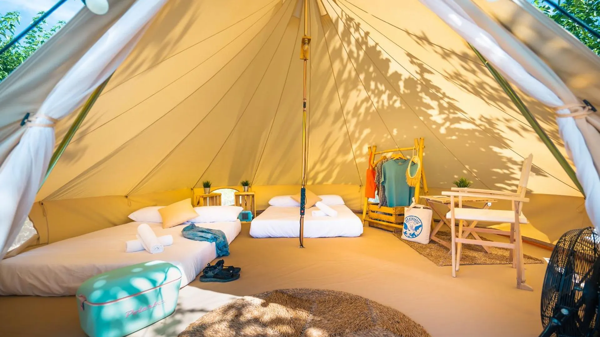 Luxusní stan Hotel Kampaoh Tarifa Španělsko